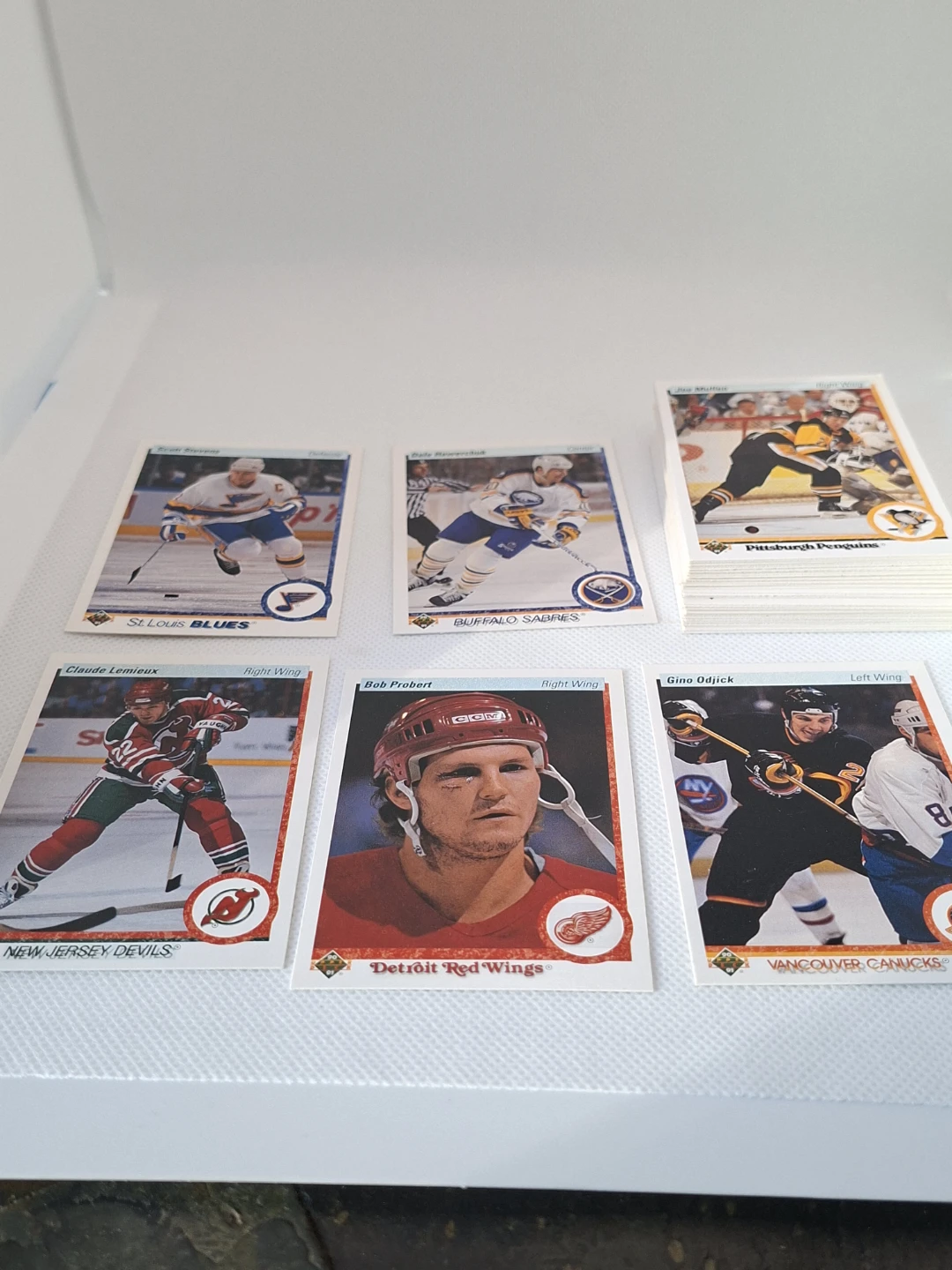 Collection of Vintage Upper Deck NHL Hockey Cards - photo 2
