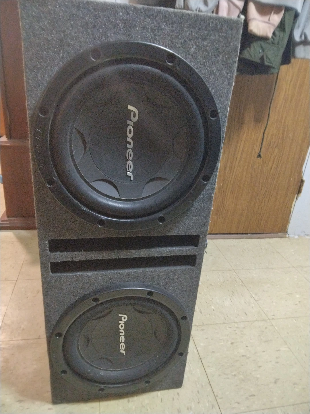 Pioneer Dual Subwoofer Enclosure