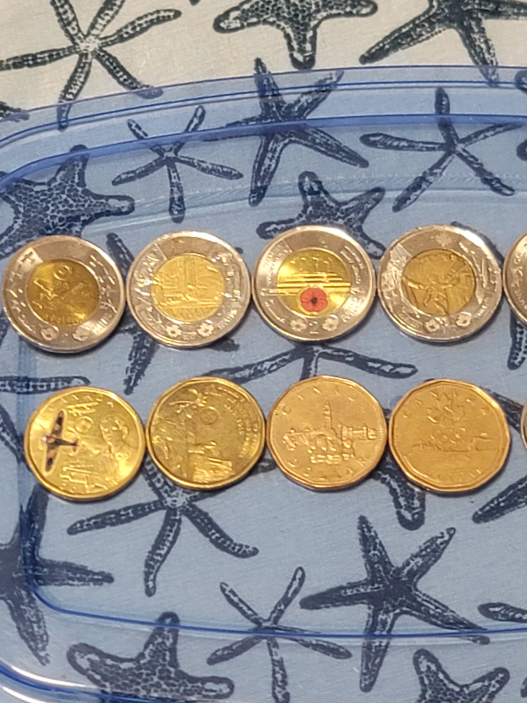 Canadian Coloured  & Engraved Coins - photo 2
