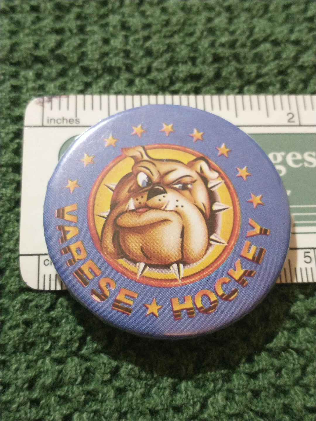 Varese Hockey Bulldog Pin - Italian pro hockey - photo 2