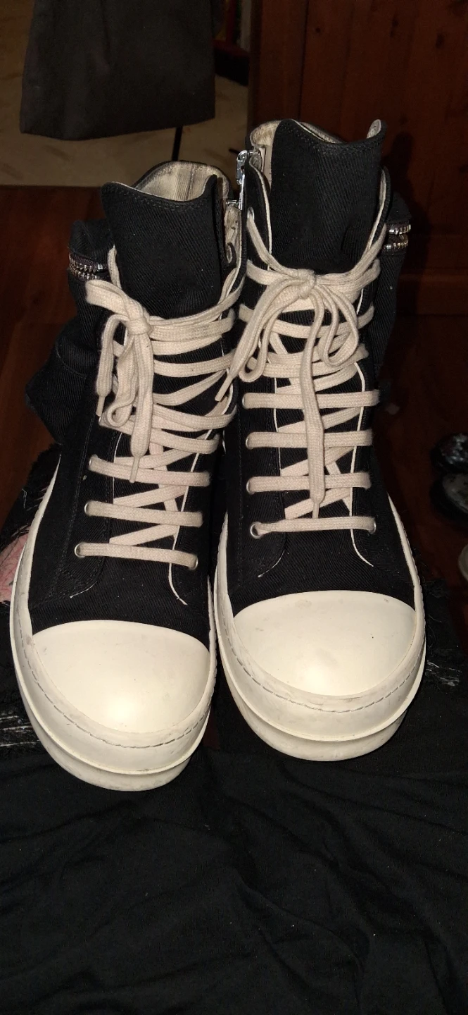 Rick Owens Cargo Pocket Ramones Sneaks - photo 2