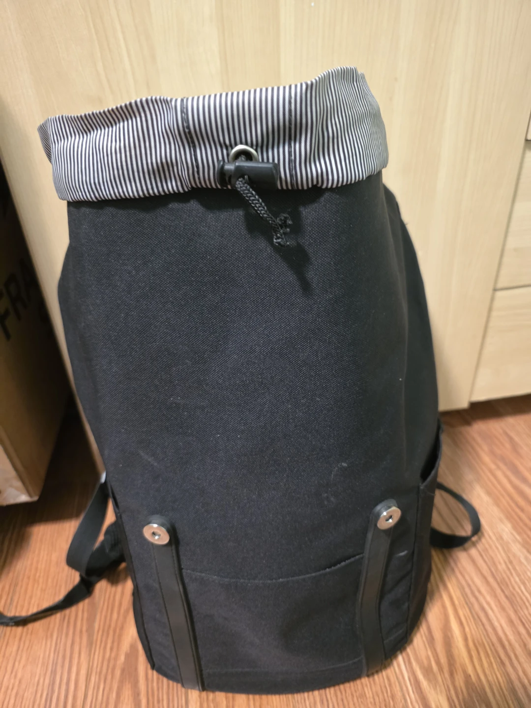 Black Canvas Backpack - photo 3