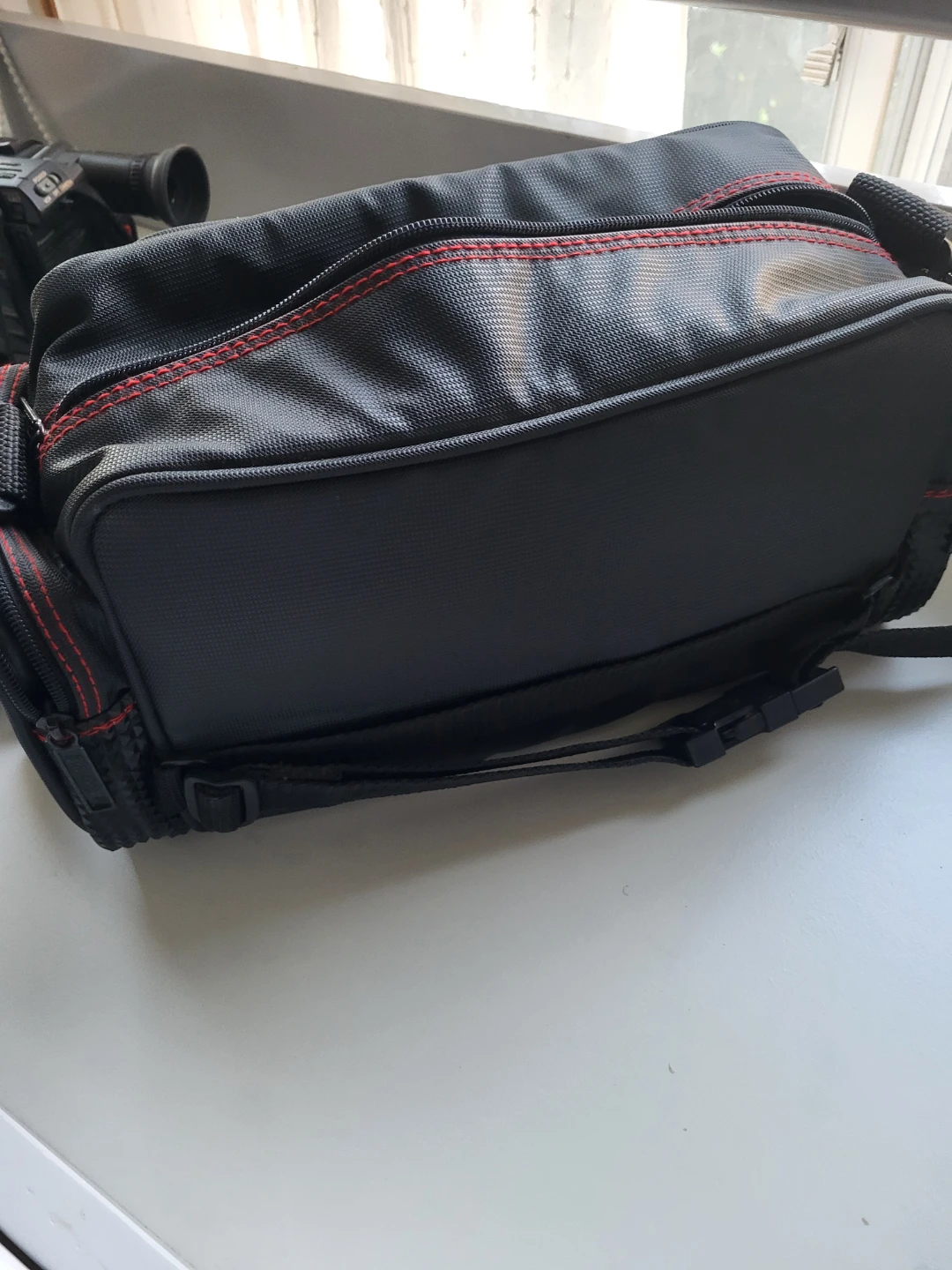 Black's Camera Bag with Red Stitching - photo 4