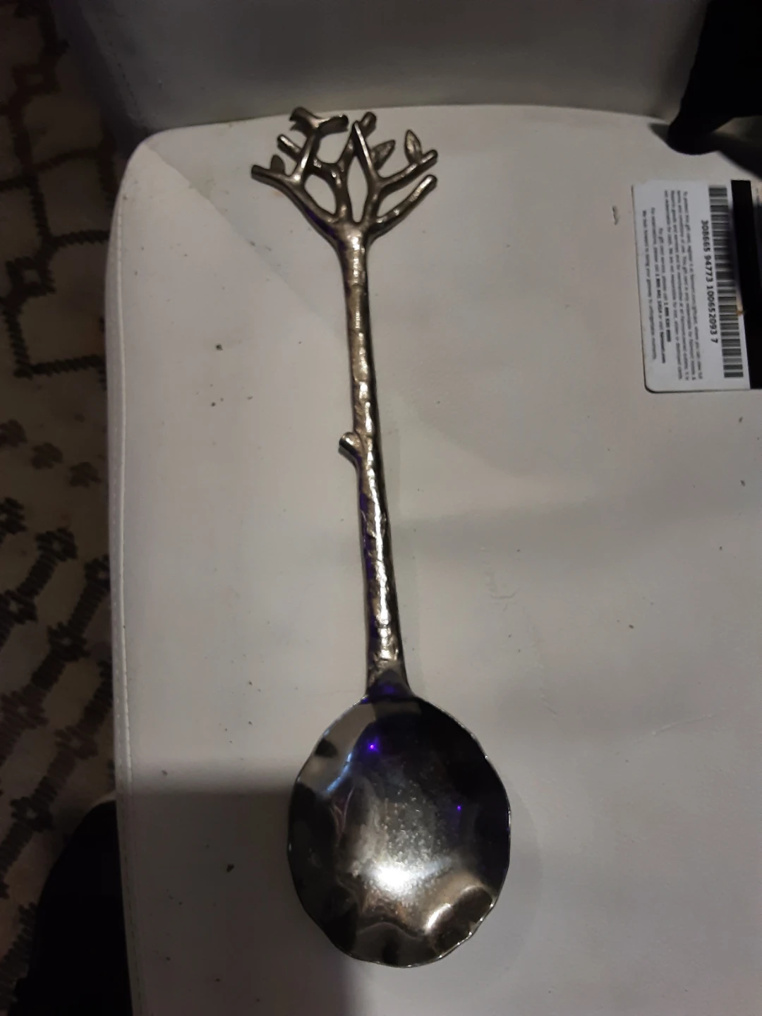 Tree design salad server set - photo 3