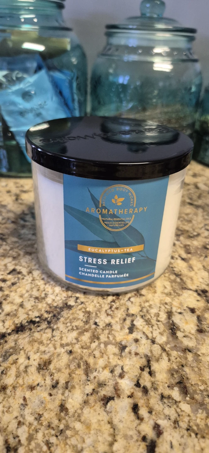 NEW Bath & Body Works Aromatherapy Stress Relief Candle