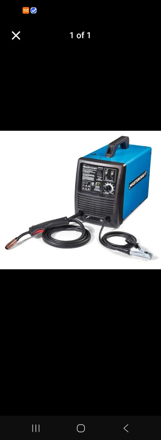 Mastercraft MIG/Flux-Core Wire Feed Welder