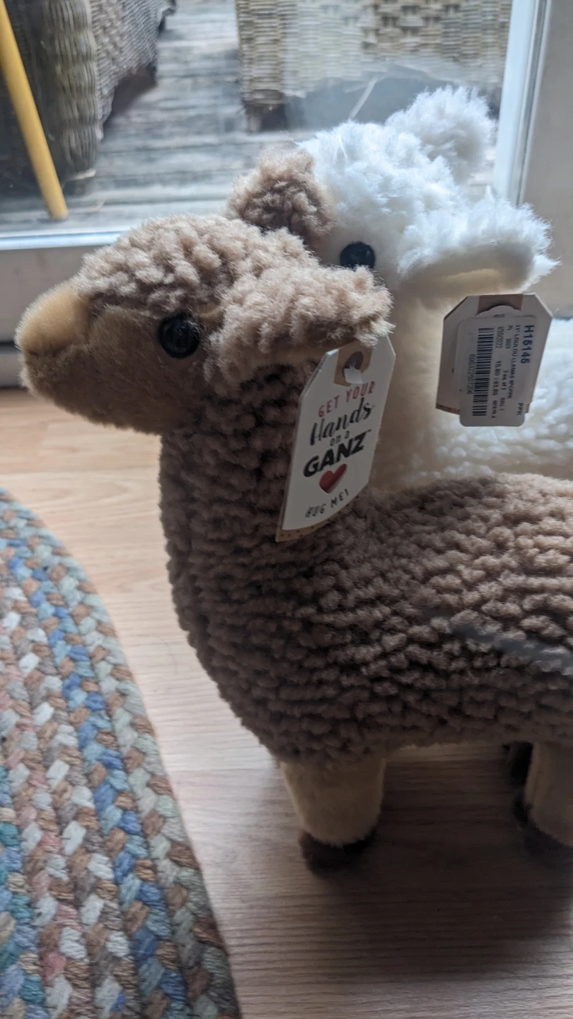Ganz Plush Alpaca Stuffed Animal Toy - photo 5
