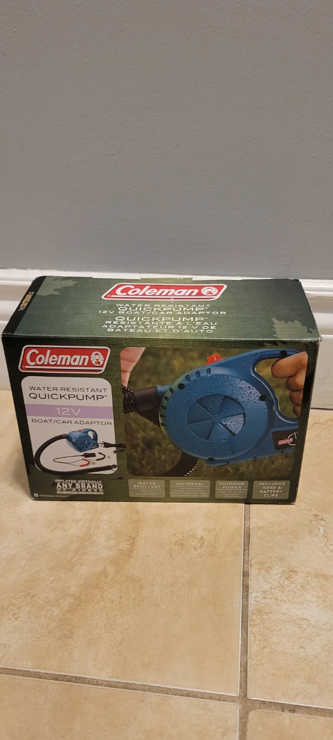 Coleman 12V Water-Resistant QuickPump