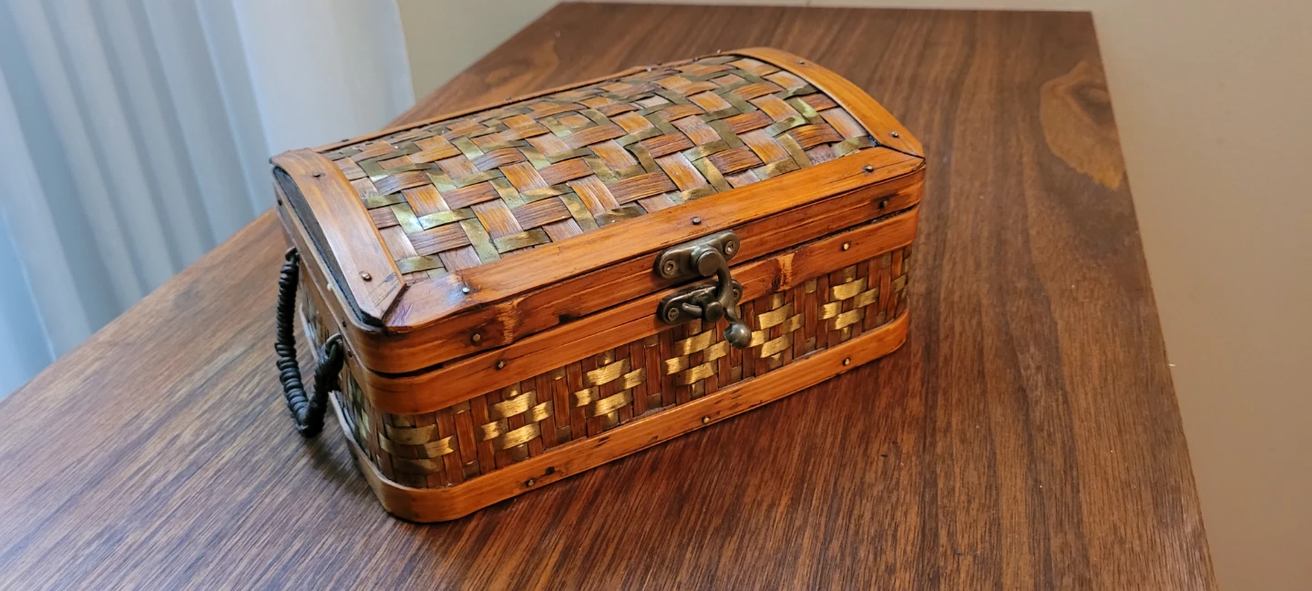 Woven Decorative Trinket Box - photo 2