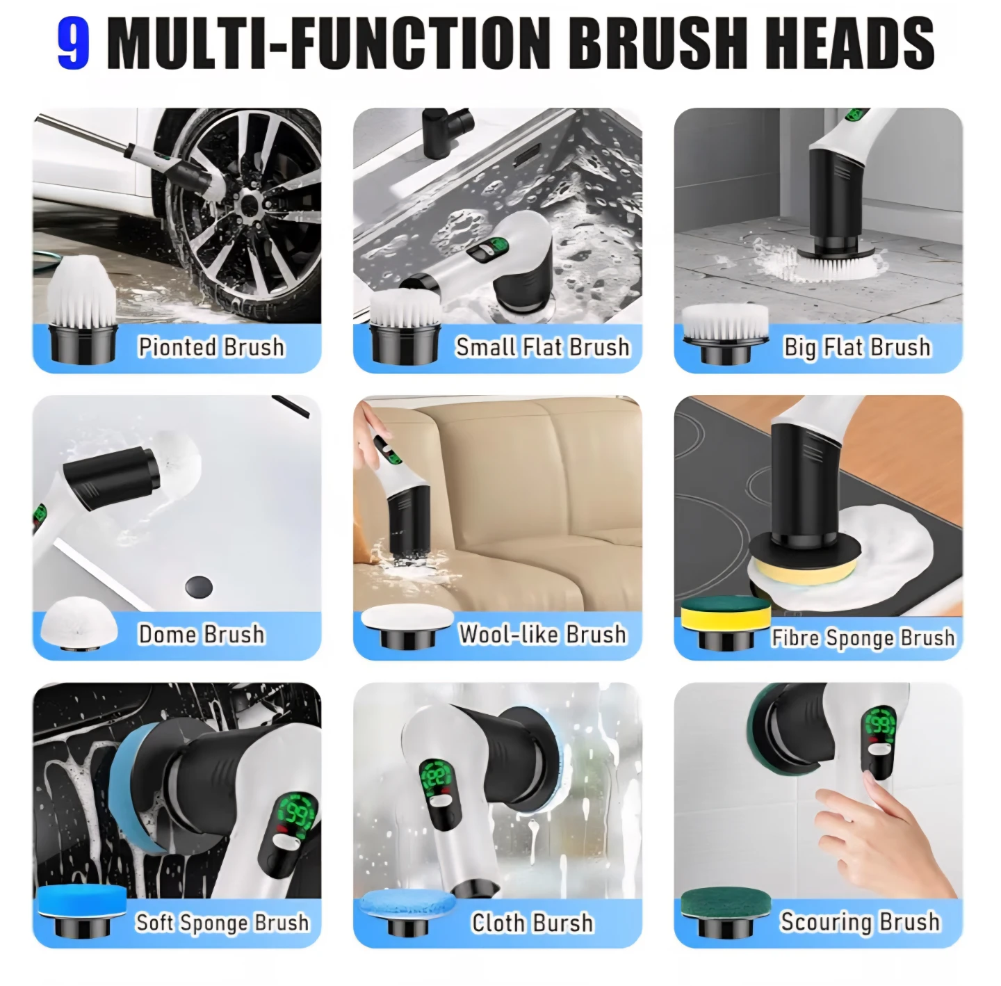 Electric Spin Scrubber - photo 3