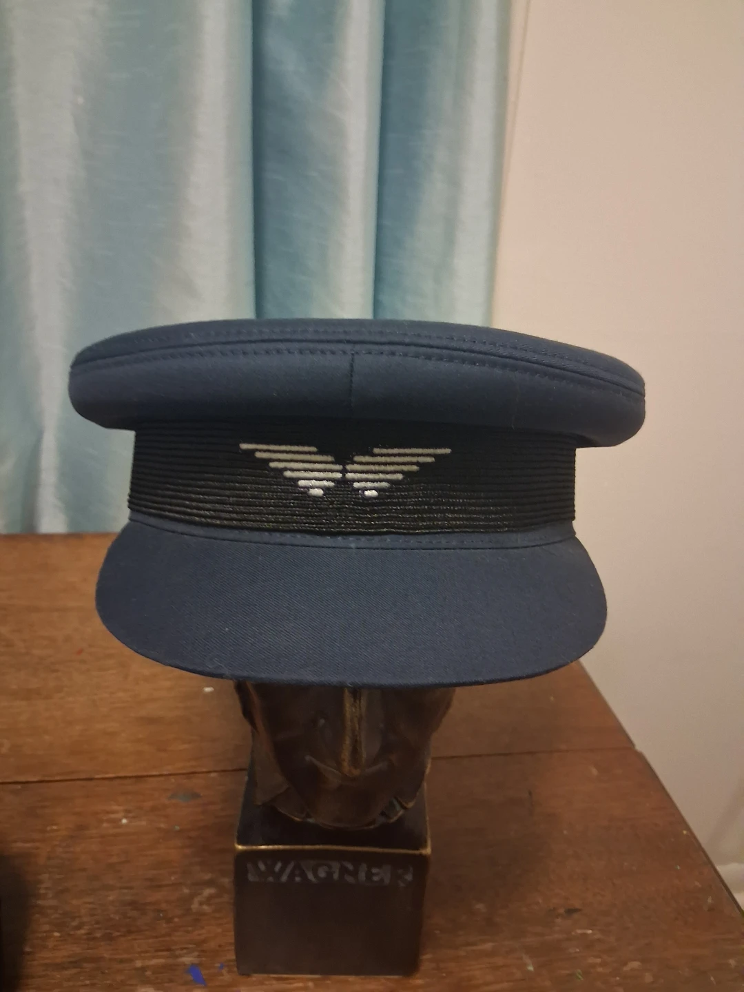 Dark Blue Officer's Cap Pilots Service Cap Small 53cm