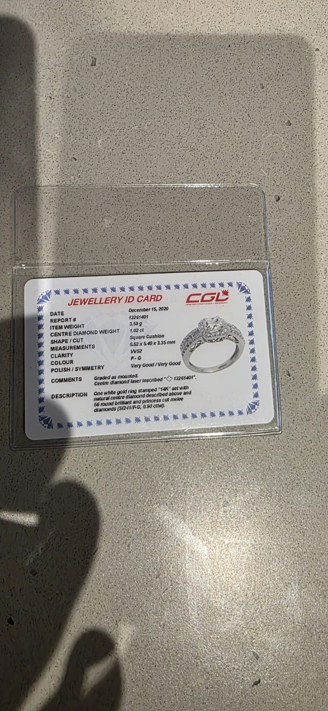 Diamond Engagement Ring - photo 5