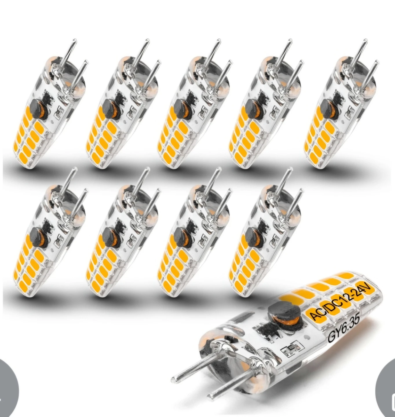 New 10 pack x G4 LED Bulbs