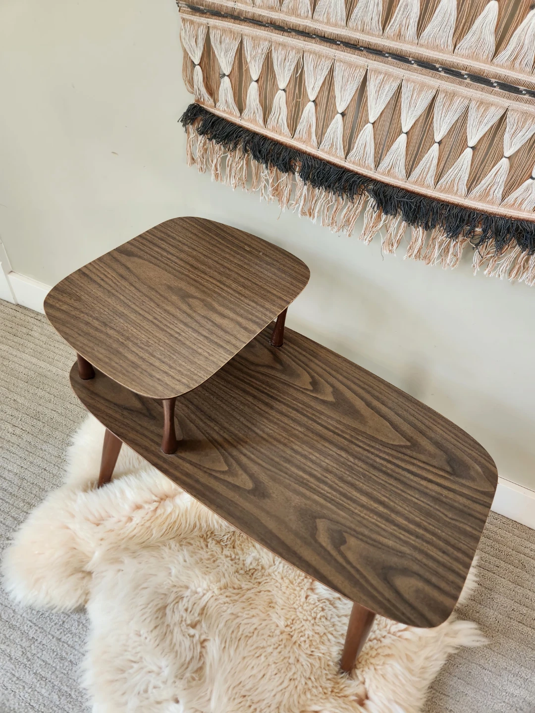 Two-Tiered 1960s  End Table, MID CENTURY MARVELOUS - photo 2