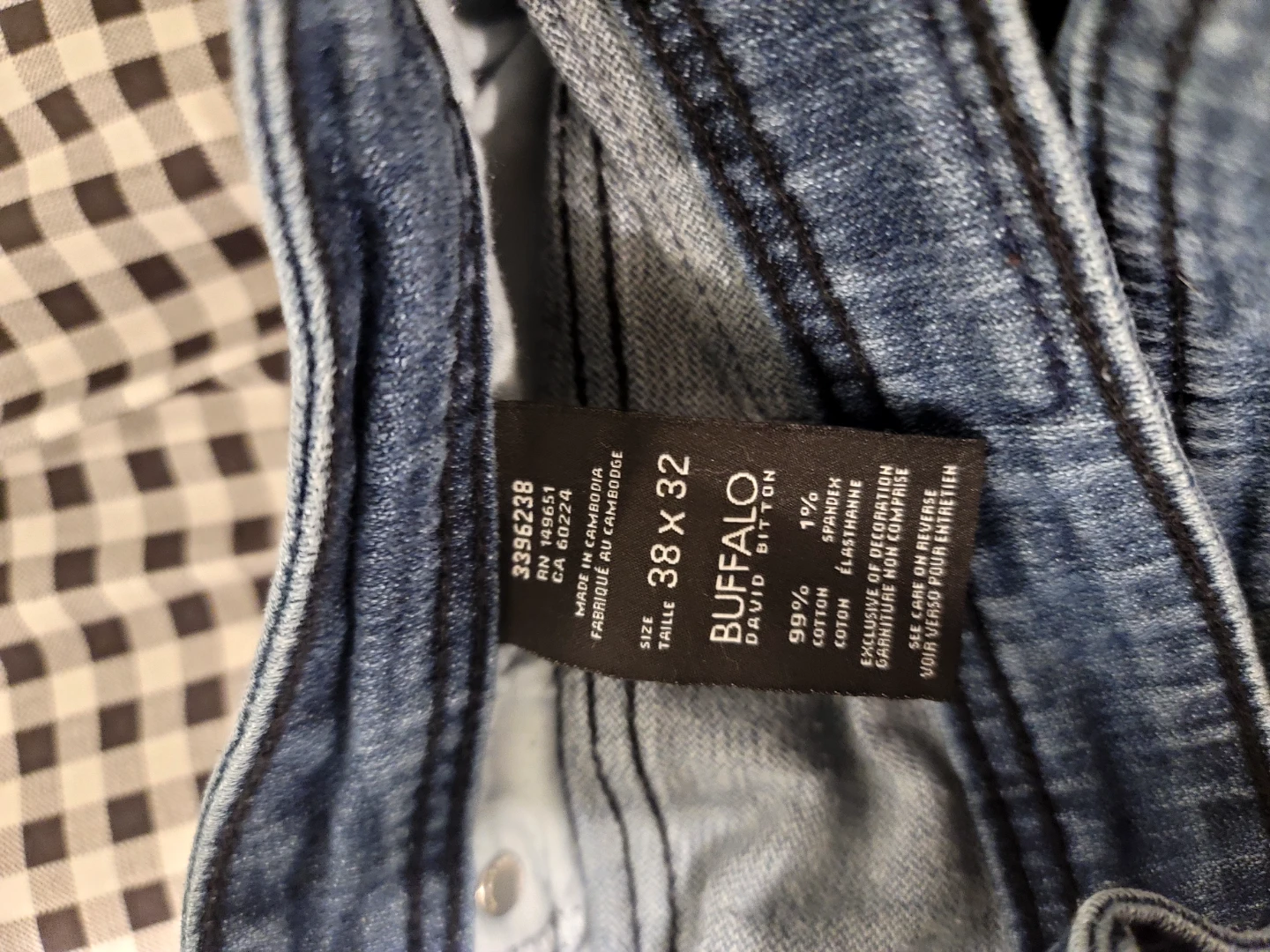 Men's Buffalo David Bitton jeans Size 38x32 - photo 4