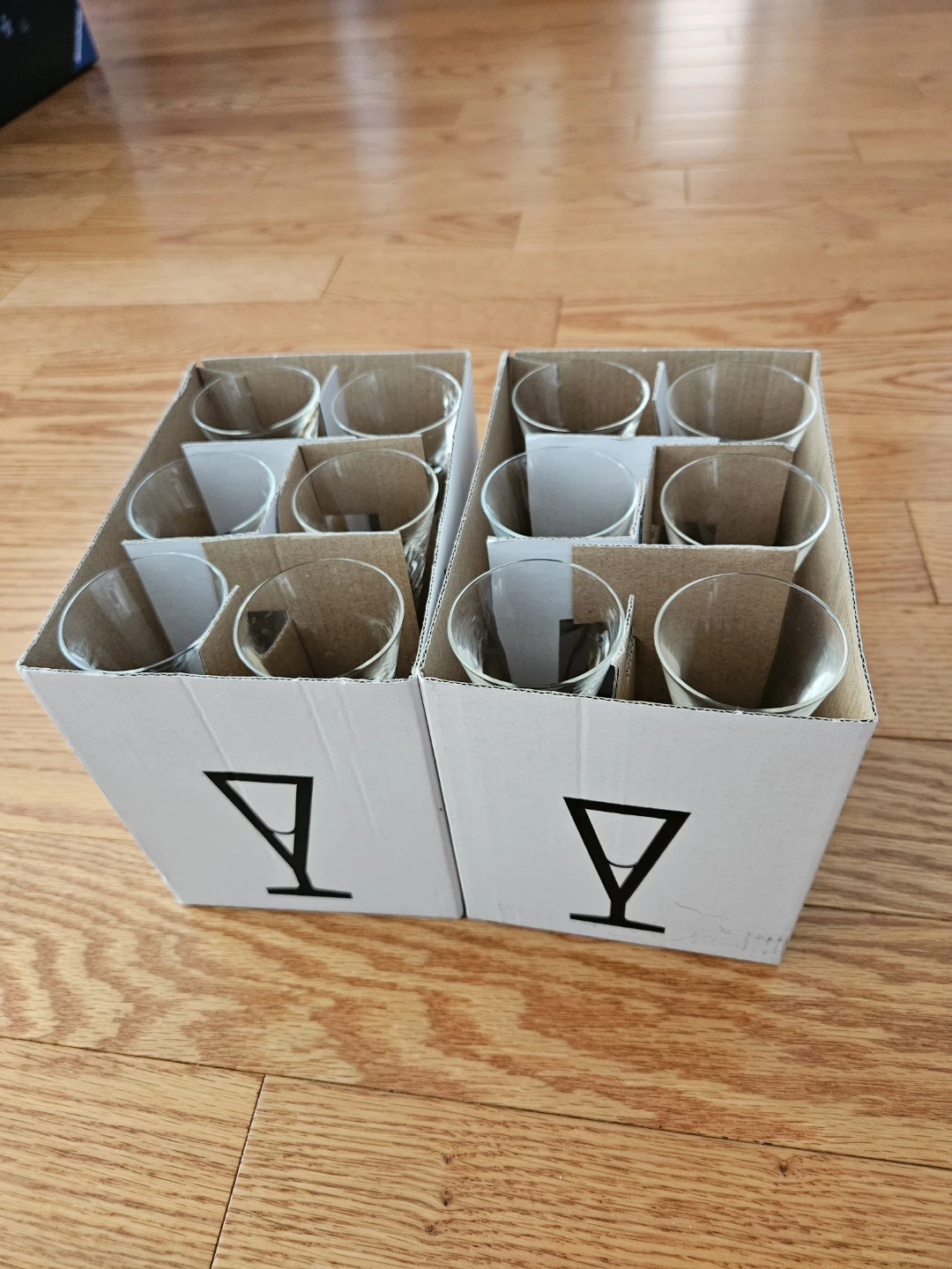 IKEA SVALKA Glasses (Set of 12)