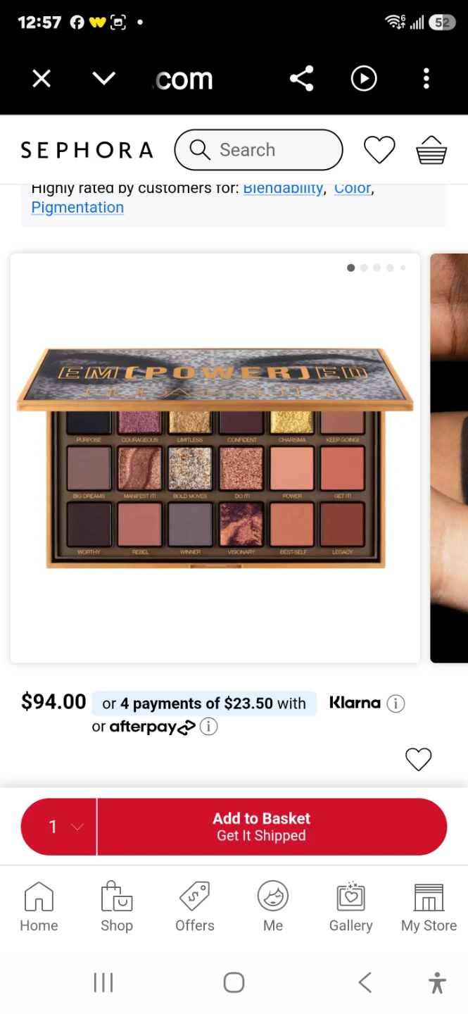 Huda Beauty Empowered Eyeshadow Palette - photo 2
