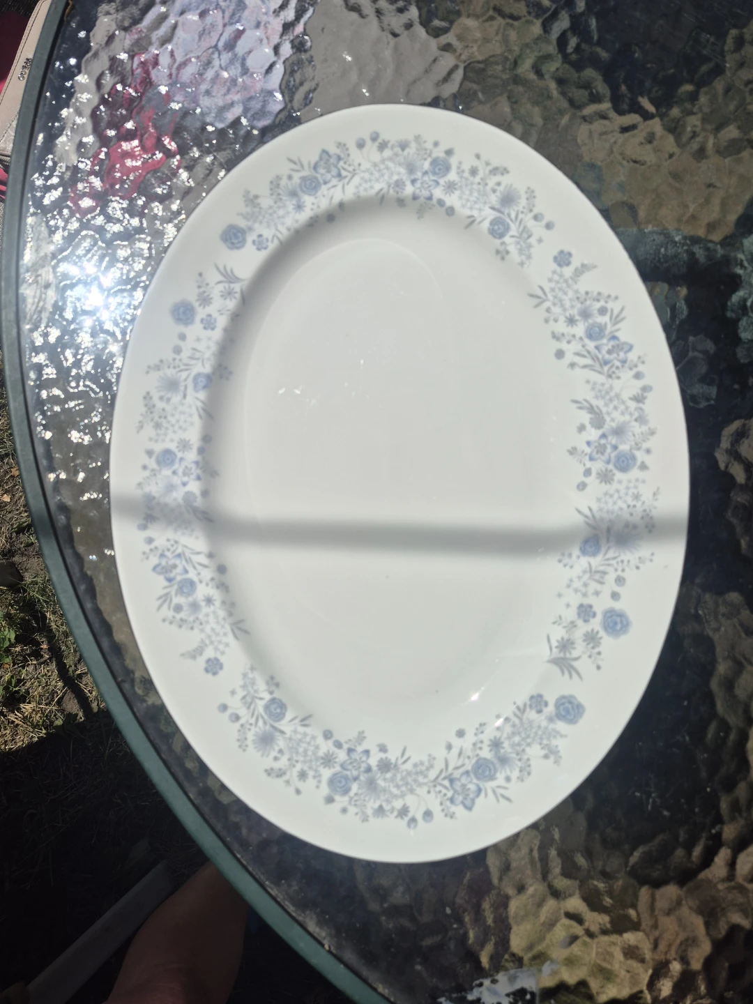 Waterford "Willow" Oval Serving Platter
