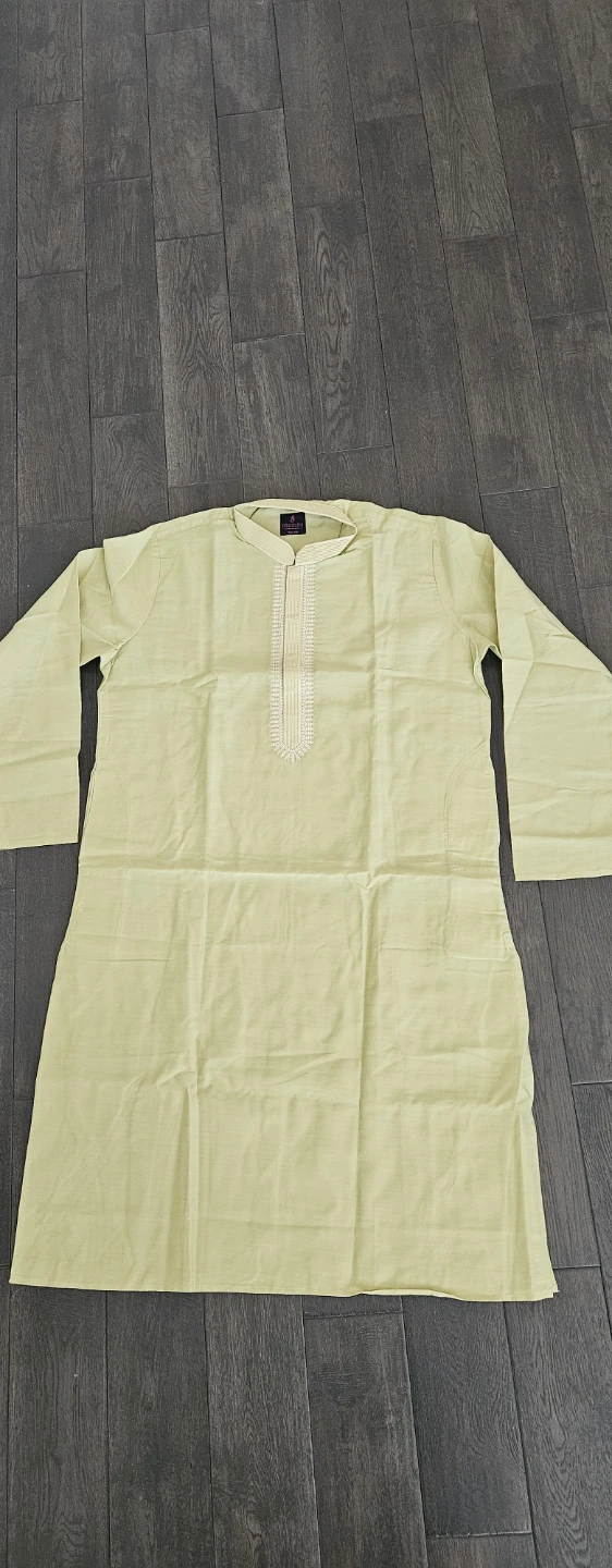 Kurta and Pants Set - Light Green, XXL - photo 2