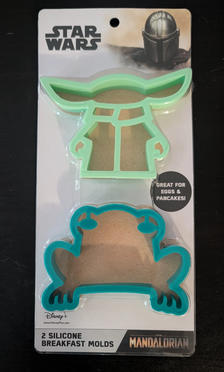 Star Wars The Mandalorian 2 Silicone Breakfast Molds