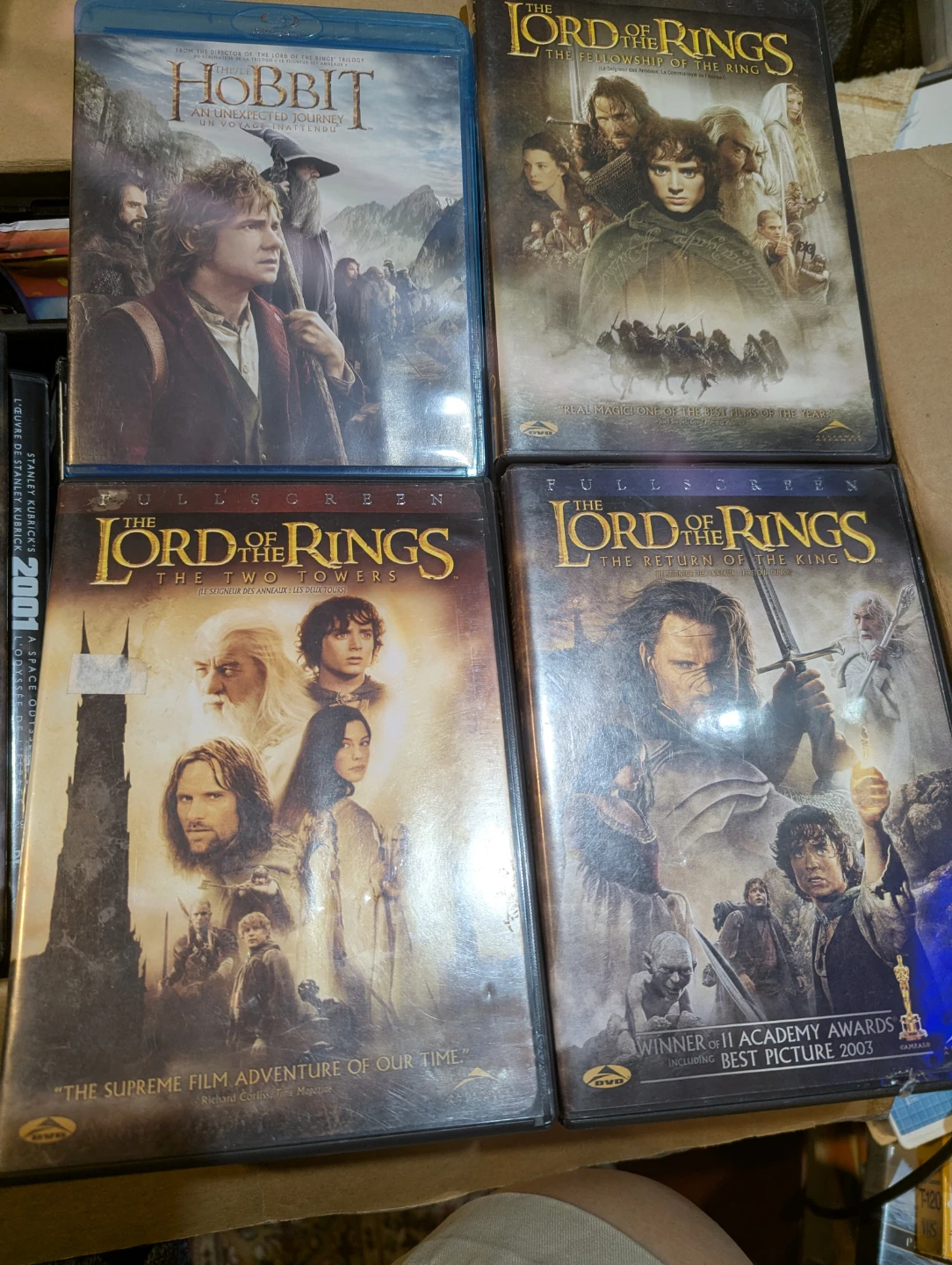 The Hobbit & Lord of the Rings Blu-ray/DVD Movie Collection