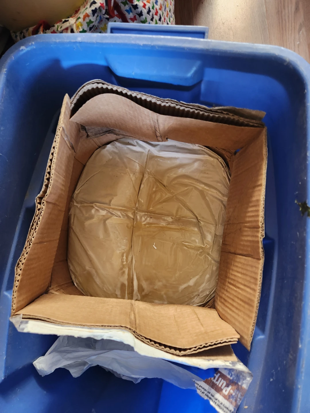 Compound found in basement from contractor .