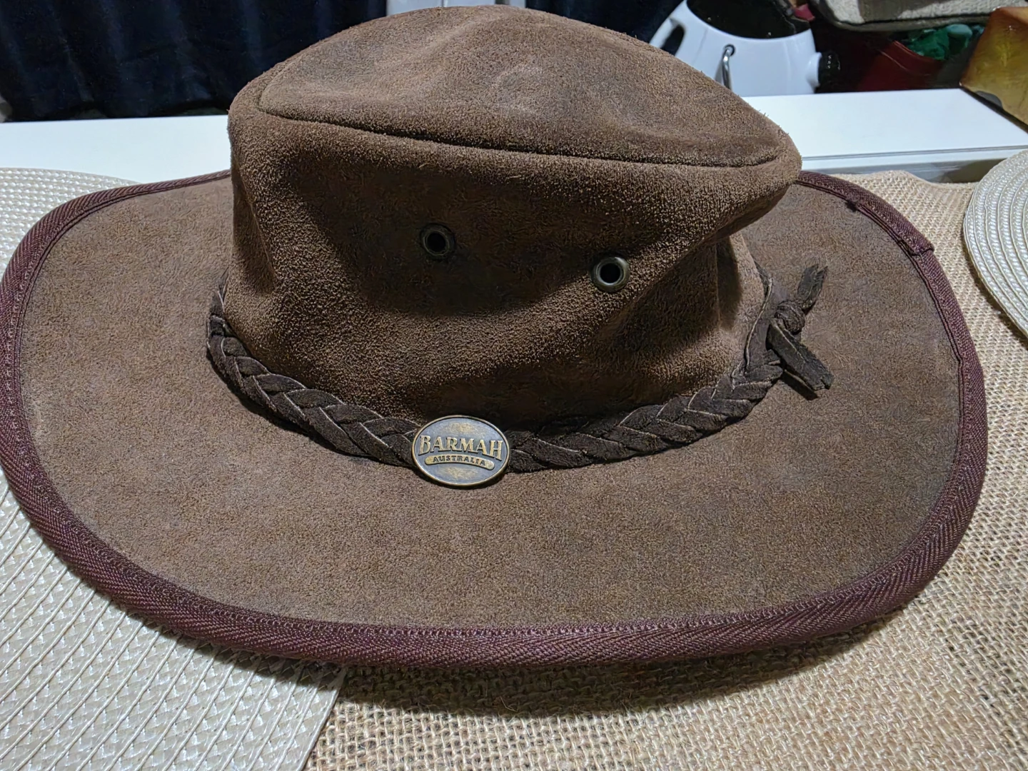 Barmah Hats Brown Suede Cowboy Hat - photo 2