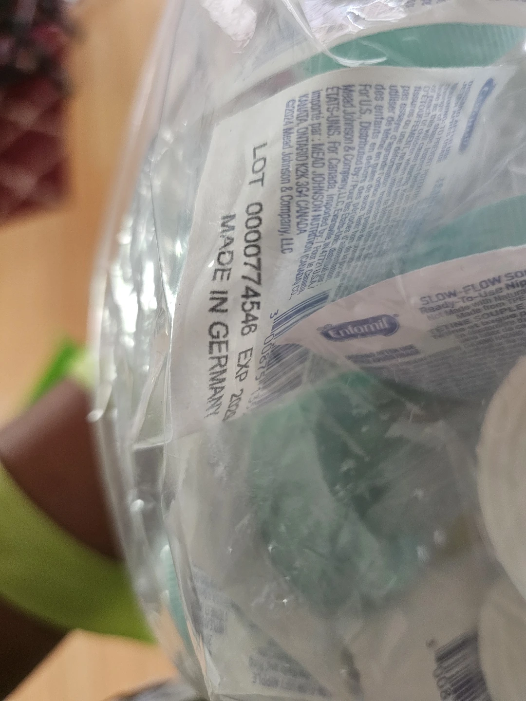 Mead Johnson Grad-U-Feed Disposable Nurser with Cap - photo 2