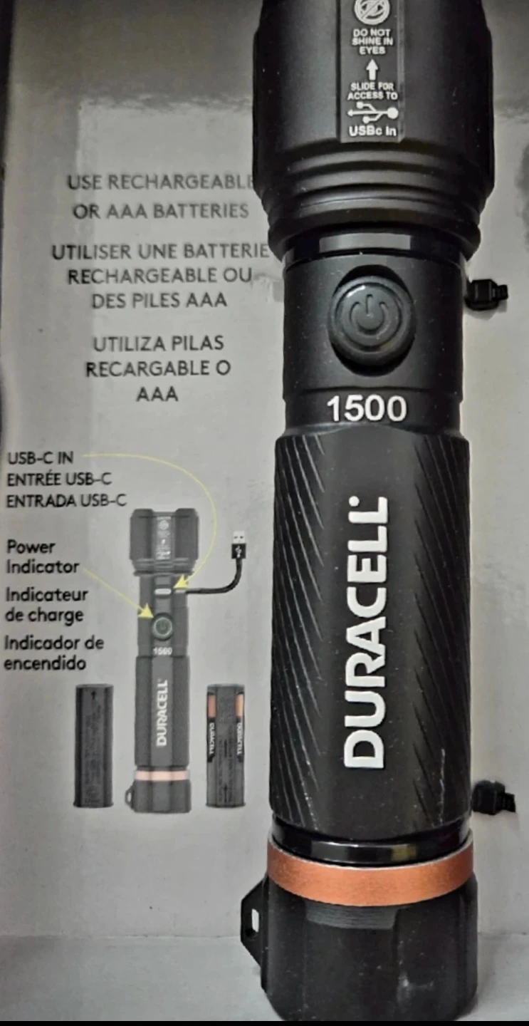 Duracell Hybrid Flashlight 1500 lumen - photo 3
