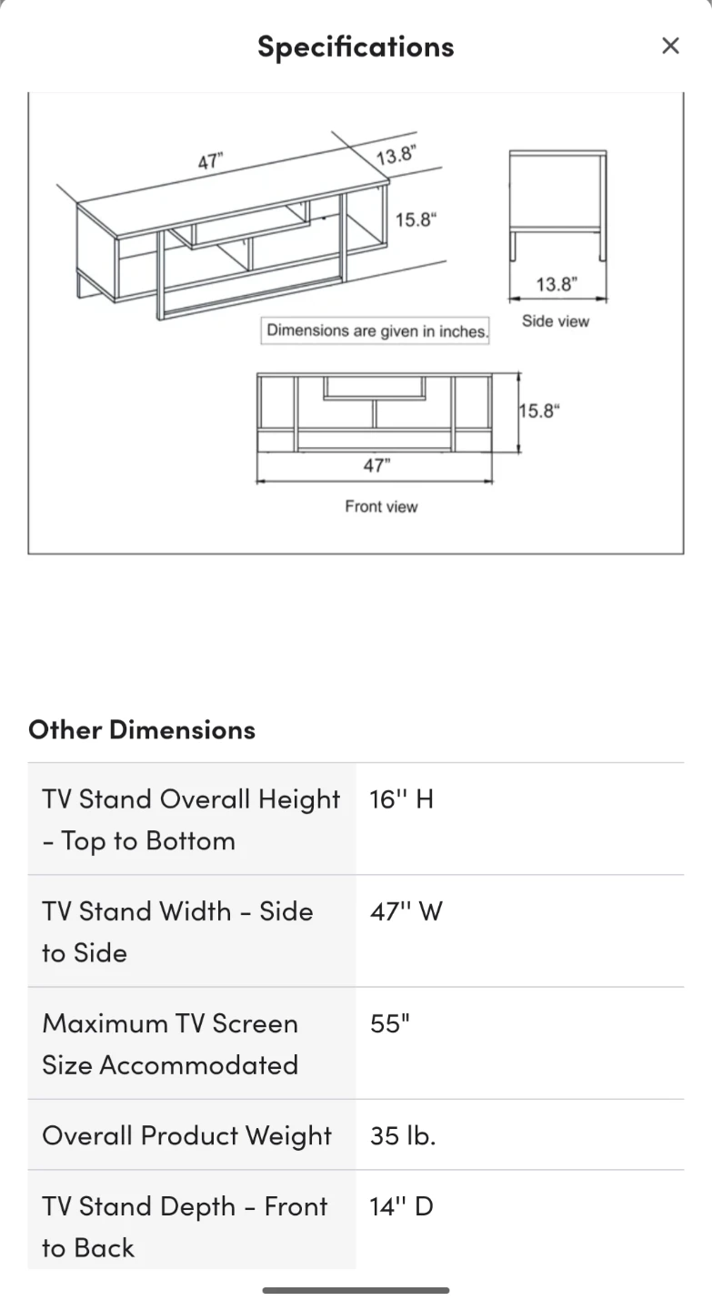 TV stand - photo 3