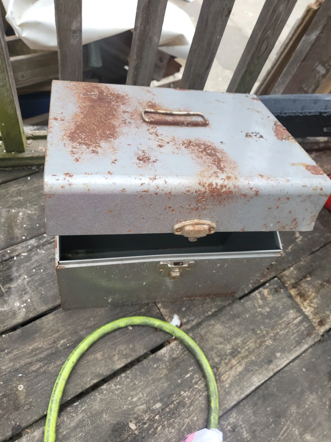 Vintage Metal Tool Box