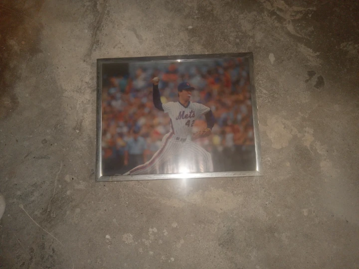 NY METS framed photograph