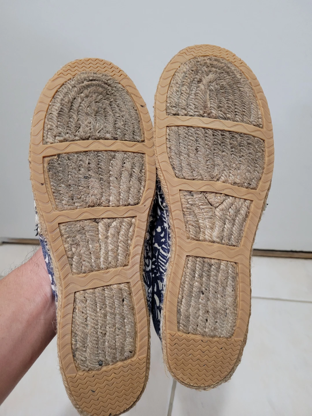 FREE Blue Floral Espadrille Flats - photo 4
