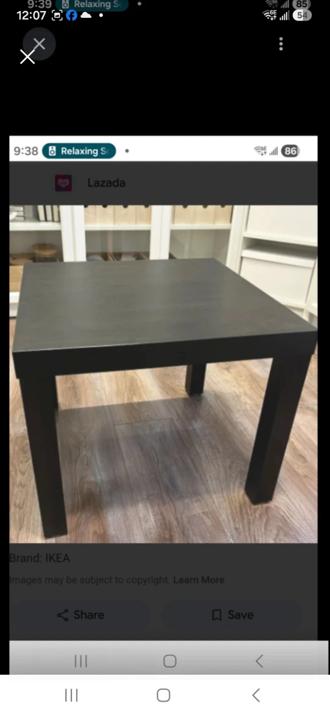 Ikea coffee table