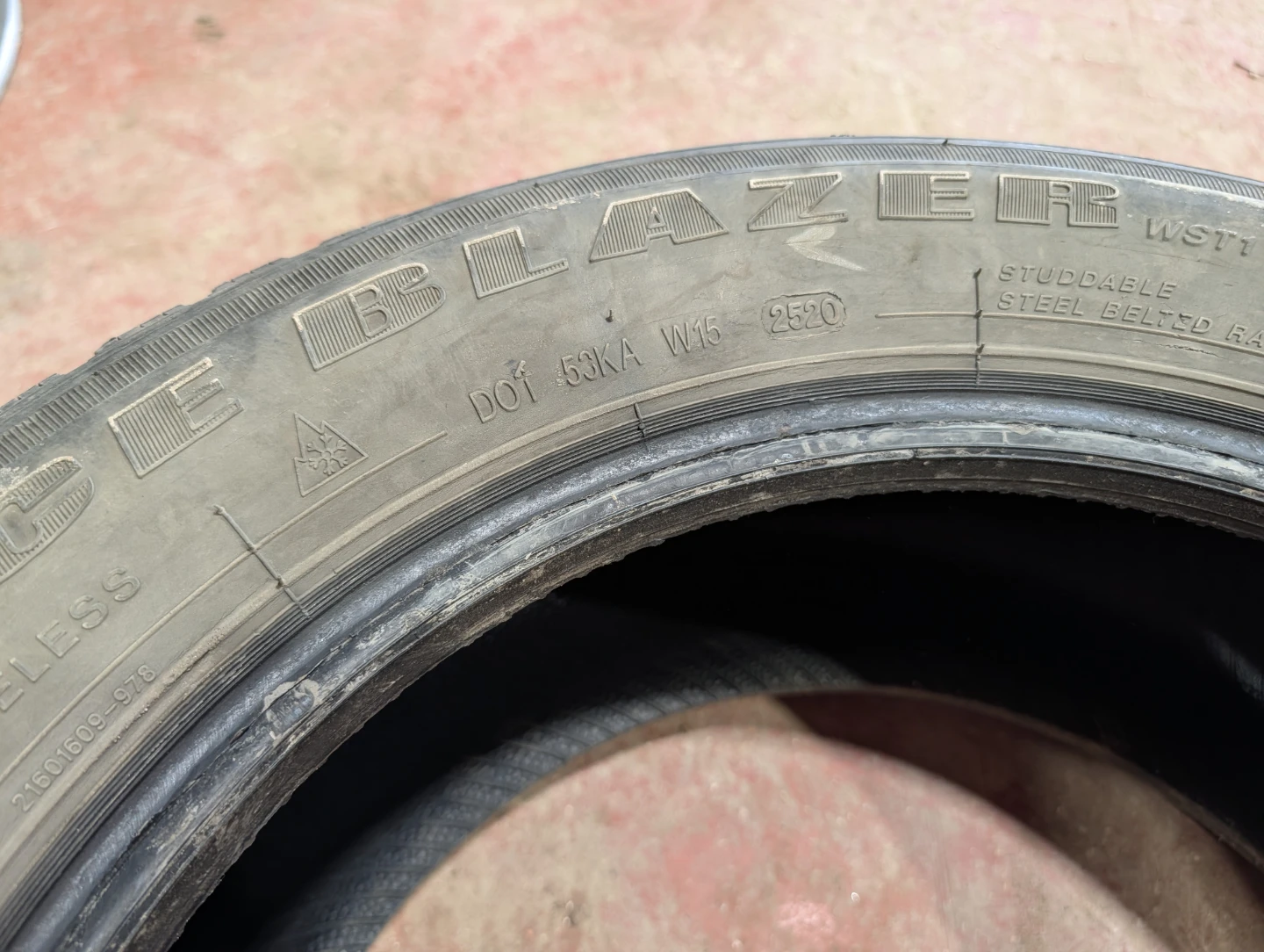 215/60R16 95T four winter tires no rims - photo 5