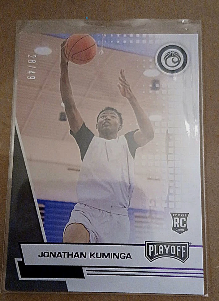 Jonathan Kuminga Rookie Playoff RC Card 28/49