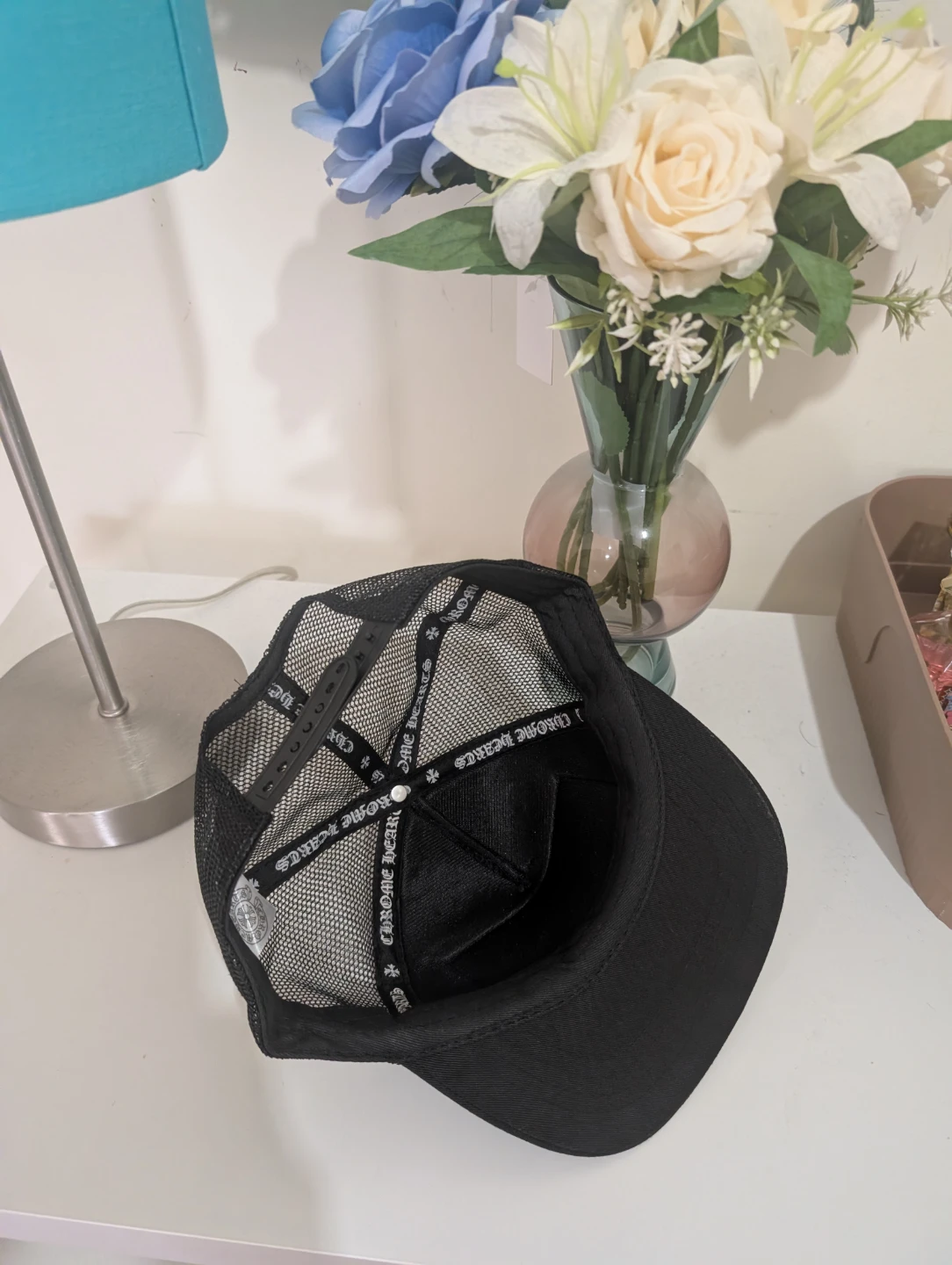 Chrome Hearts Red Lips Hat - photo 3