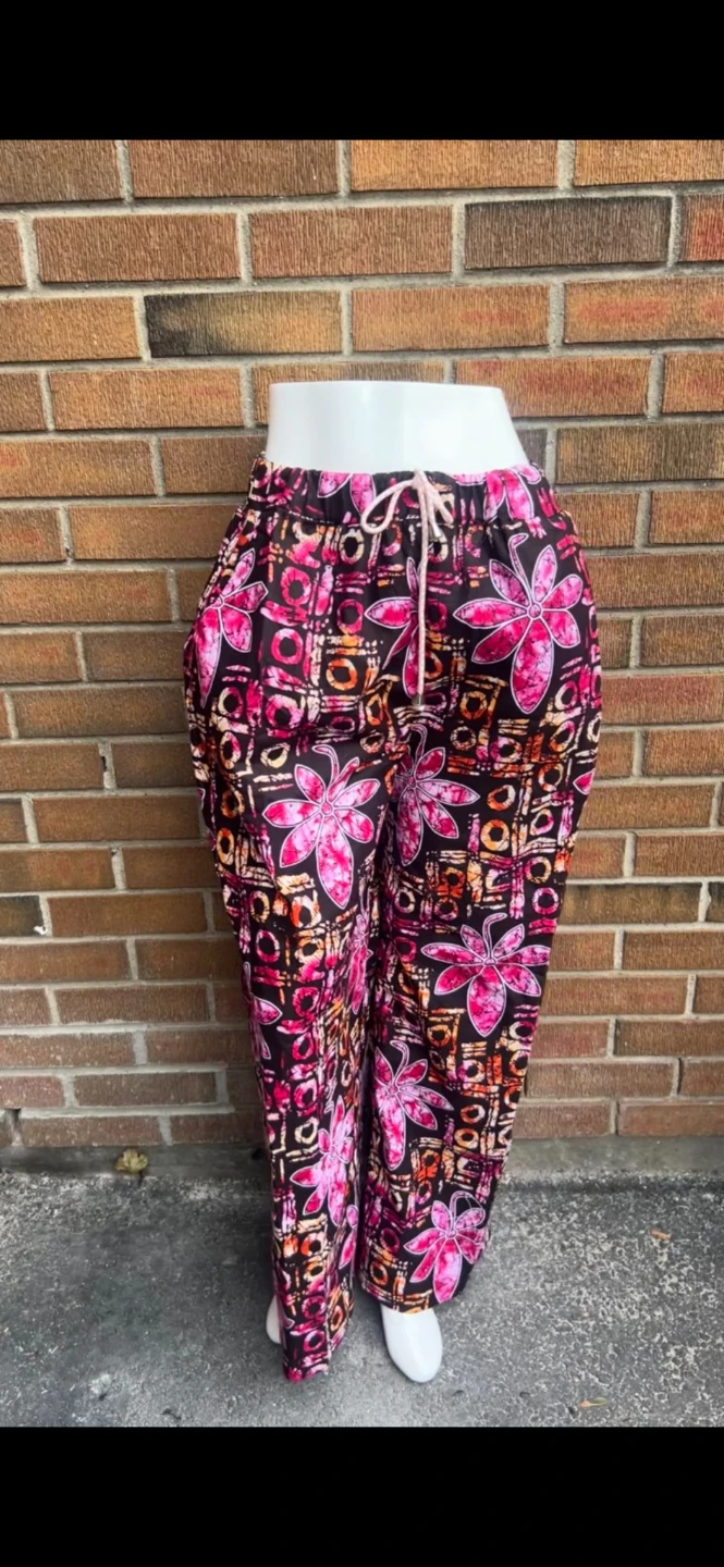 Breezy Flowy Patterned Pants - photo 5