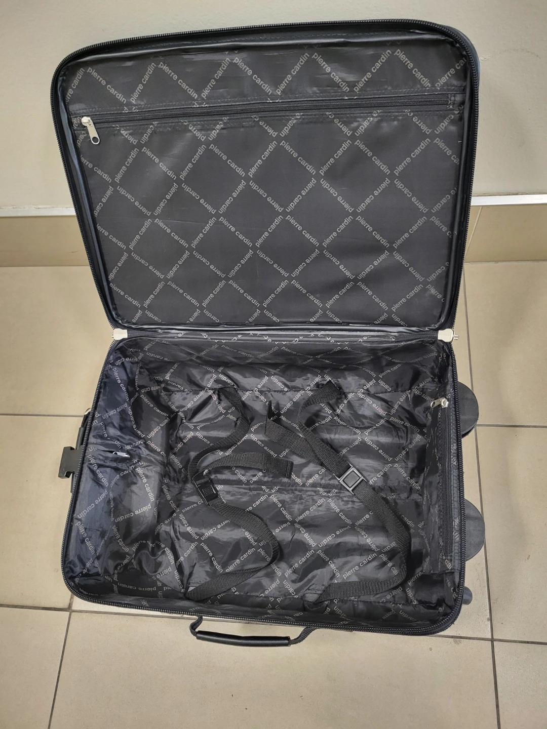 Pierre Cardin Rolling Carry-On Luggage – Black & Red - photo 3
