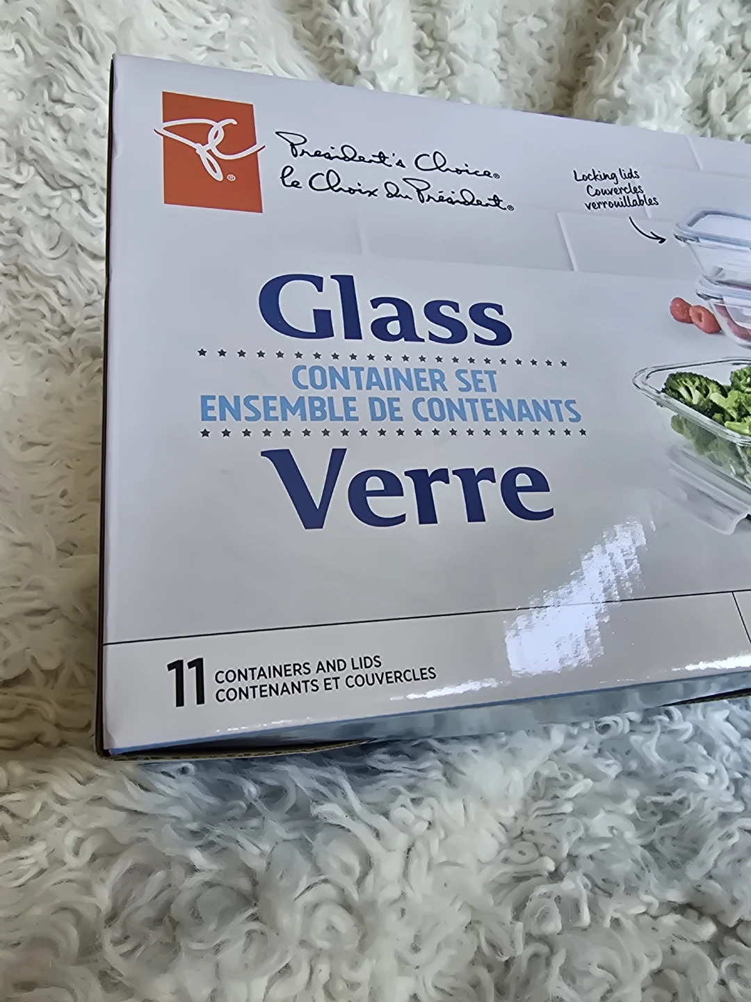 NEW 11-Piece Glass Container Set - photo 3