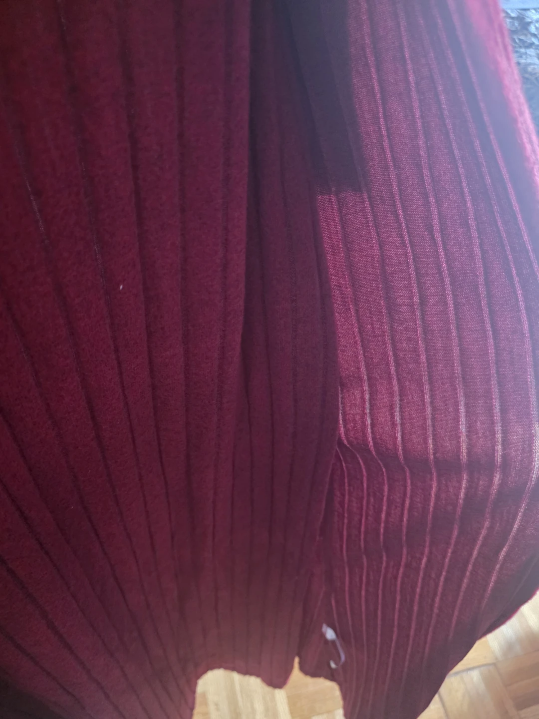 SHEIN Curve Ribbed Long Sleeve Dress - photo 3