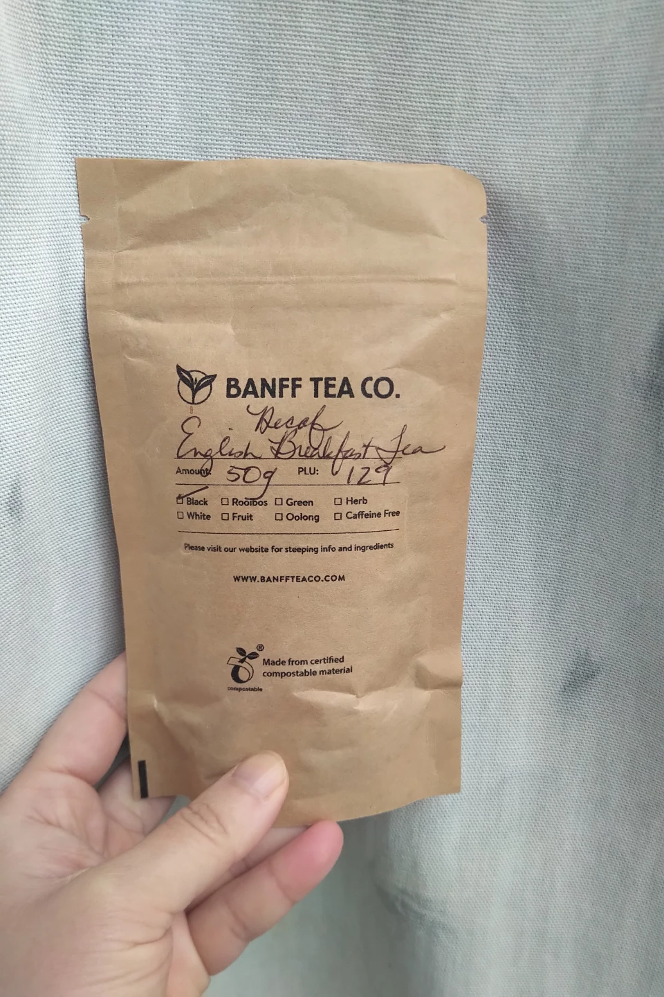 Decaf Loose leaf English Breakfast tea