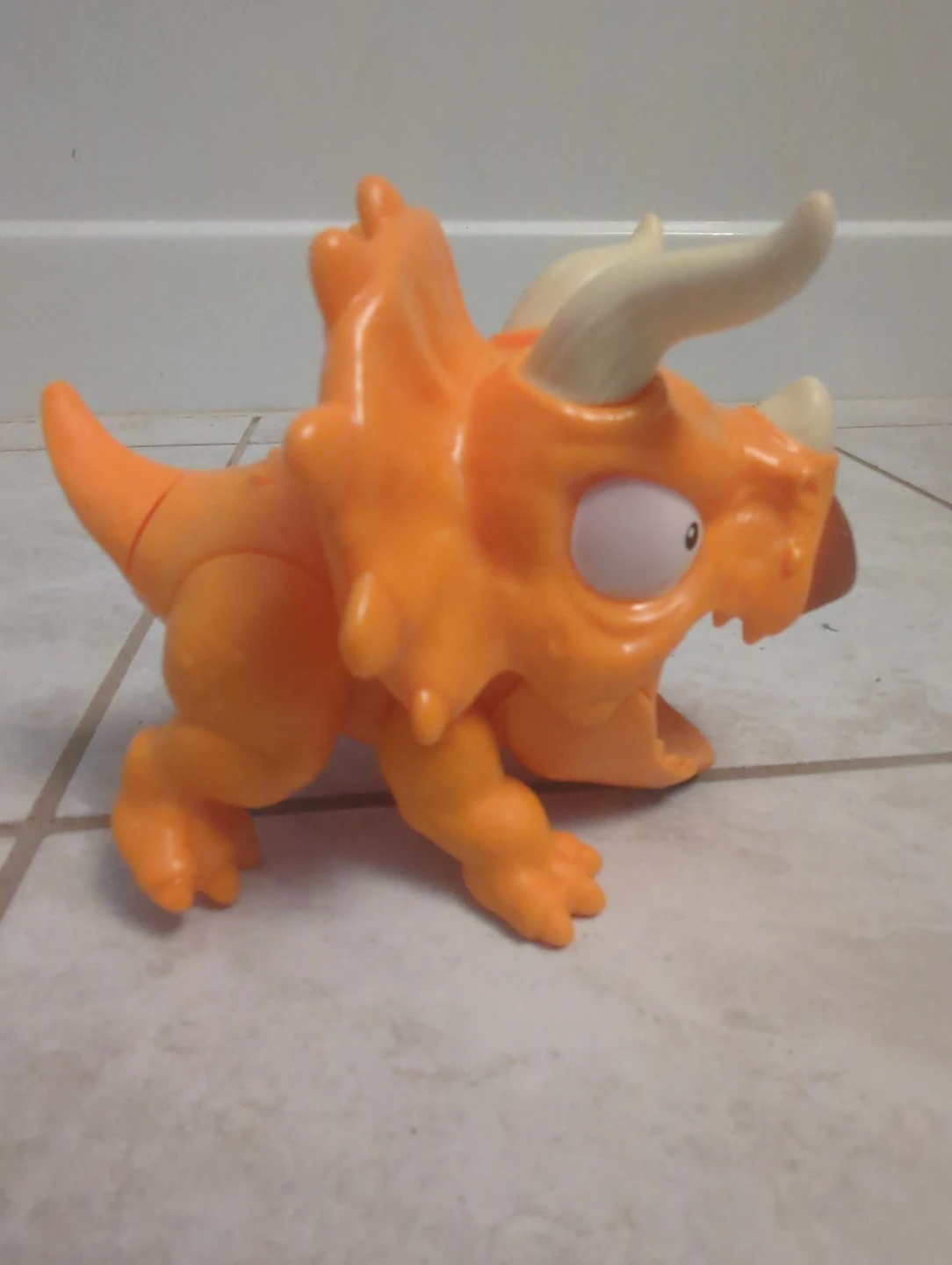 Orange Triceratops and Green T-rex - photo 4