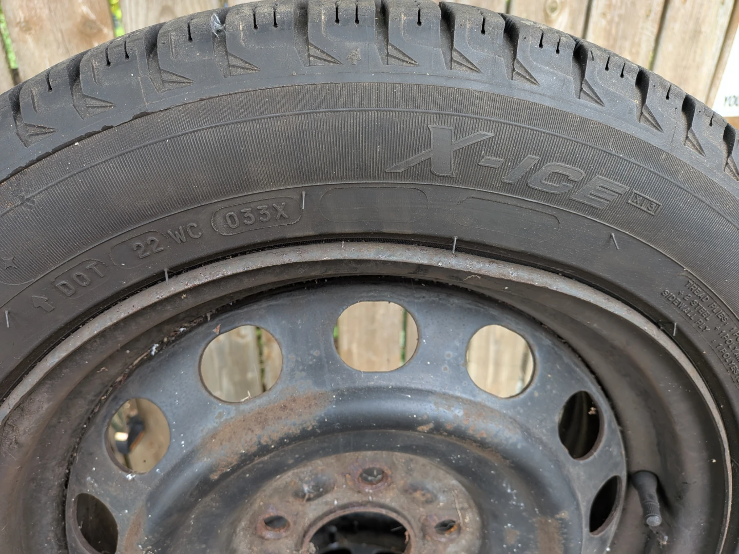 Michelin X-Ice Winter Tires on Steel Rims 205/55R16 (Set of 4) - photo 3