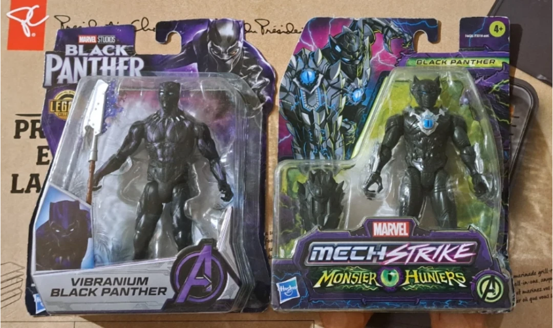 Hasbro Marvel Black Panther Action Figures, Set of 2!! - photo 2
