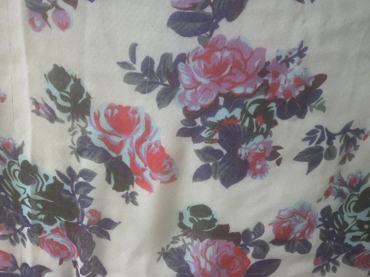 Floral Print Scarf - photo 2