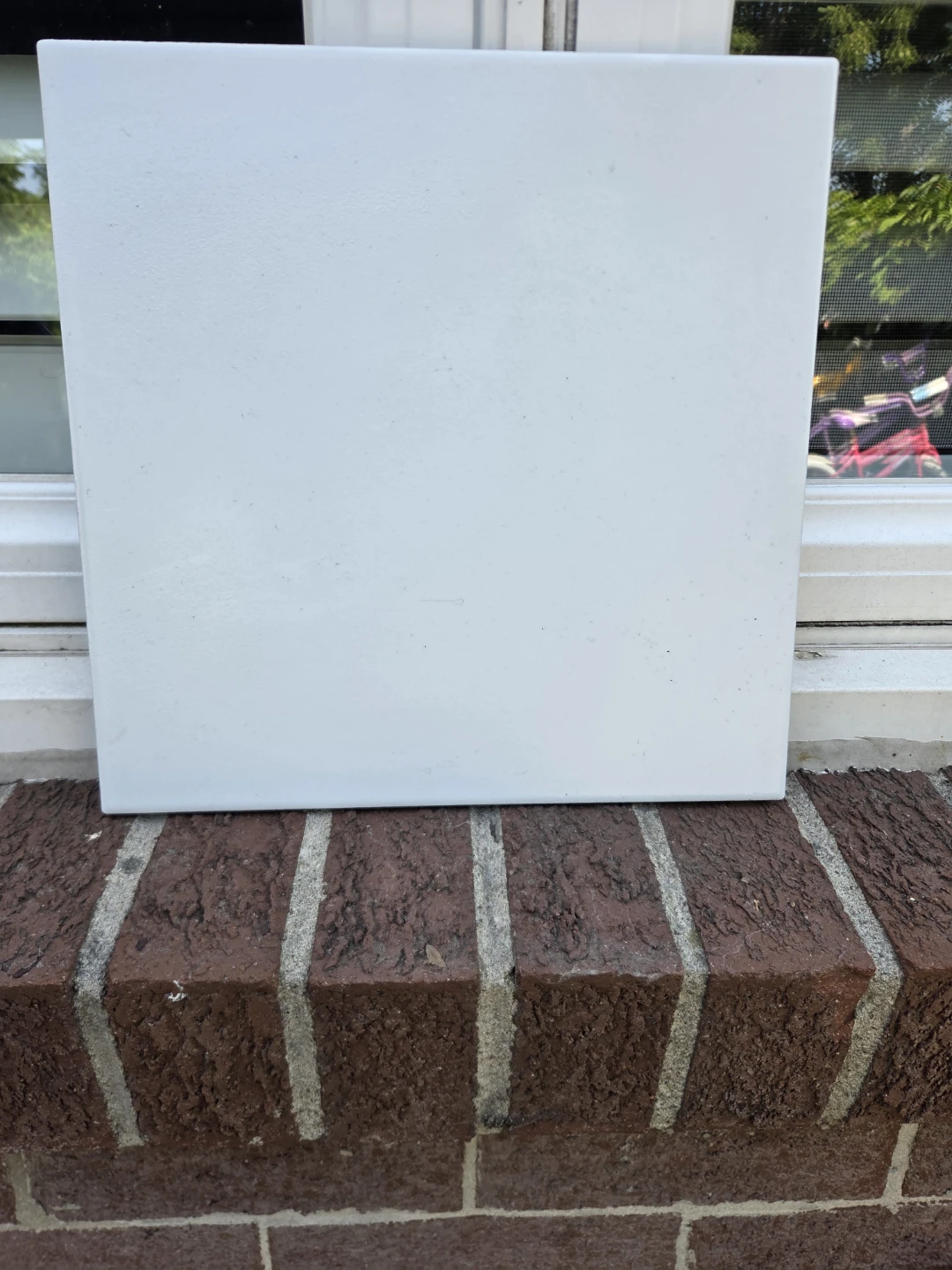 White ceramic tile
