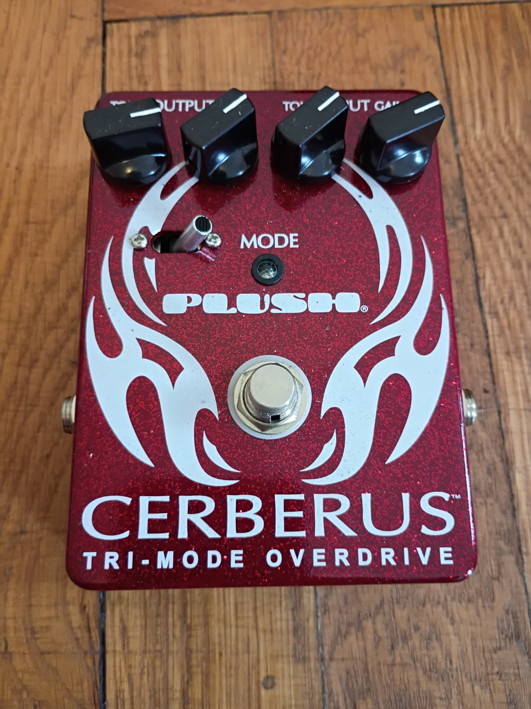 Plush Cerberus Tri-Mode Overdrive Guitar Pedal