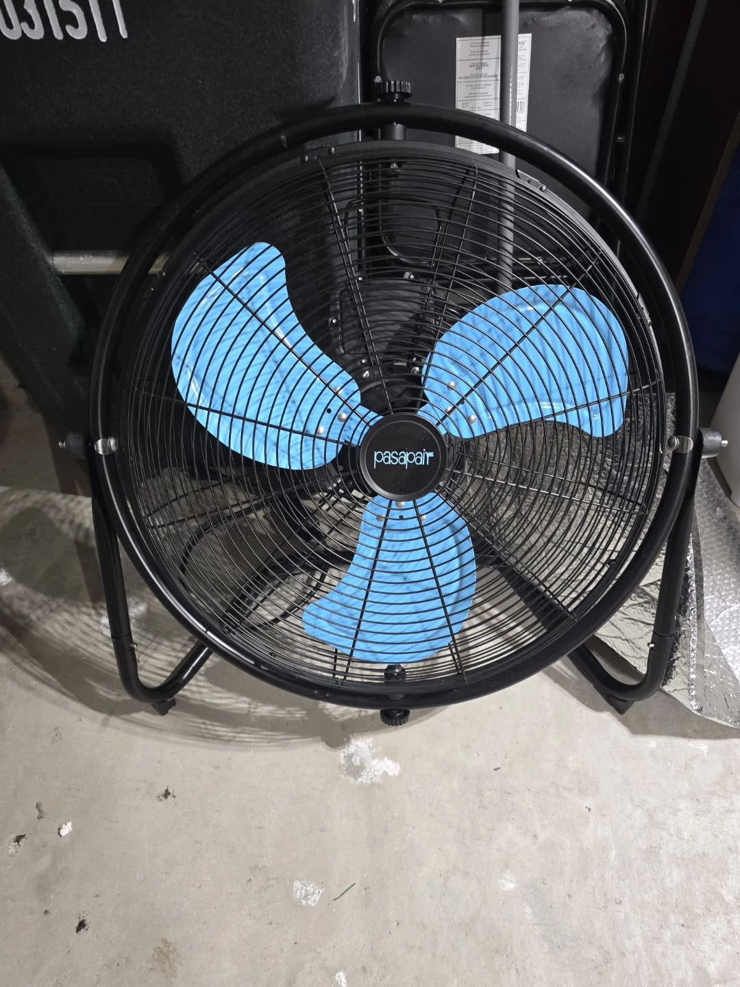 Pasapair 20” High-Velocity Commercial Floor Fan – 3 Speed