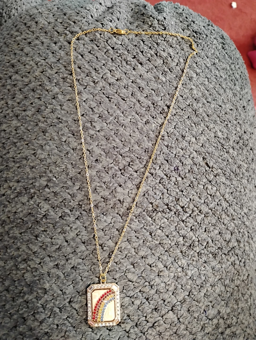 Rainbow Crystal Necklace - photo 3
